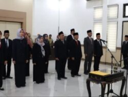 Jelang Purna, Bupati Jombang Lantik 5 Pejabat Administrator Dan 5 Pejabat Pengawas