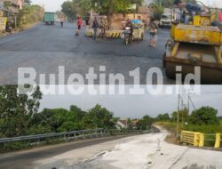 Dinas PUPR Tuntaskan Proyek Rekonstruksi Jalan Rigid (Beton) Kasemen-Gudo Jombang