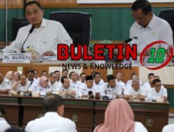 Rapat Dinas Perdana Dipimpin Oleh Pj Bupati Jombang Teguh Narutomo