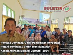 Pemkab Jombang Gelar Pembinaan Korporasi Petani Tembakau untuk Meningkatkan Kesejahteraan Melalui DBHCHT 2024