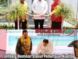 Jombang Resmikan Stasiun Pemantauan Kualitas Udara Ambien untuk Tingkatkan Kualitas Udara