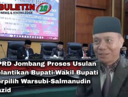 DPRD Jombang Proses Usulan Pelantikan Bupati-Wakil Bupati Terpilih Warsubi-Salmanudin Yazid