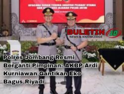 Polres Jombang Resmi Berganti Pimpinan: AKBP Ardi Kurniawan Gantikan Eko Bagus Riyadi