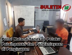 Polisi Malang Tangkap Pelaku Perampasan dan Penganiayaan di Penginapan