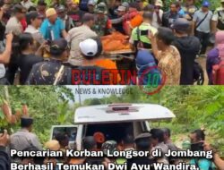 Pencarian Korban Longsor di Jombang Berhasil Temukan Dwi Ayu Wandira, Ayahnya Masih Hilang