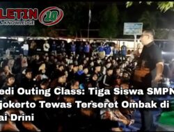 Ratusan Siswa SMPN 7 Mojokerto Tiba Di Sekolah Disambut Para Orang Tua