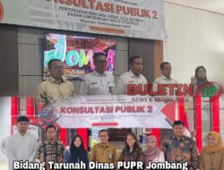 Bidang Tarunah Dinas PUPR Jombang Gelar Konsultasi Publik II RDTR dan KLHS di Sejumlah Kecamatan