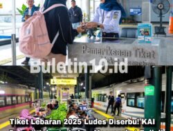 Tiket Lebaran 2025 Ludes Diserbu! KAI Daop 1 Jakarta Imbau Masyarakat Beli di Kanal Resmi