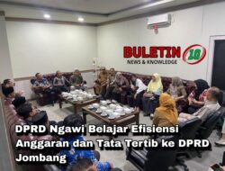 DPRD Ngawi Belajar Efisiensi Anggaran dan Tata Tertib ke DPRD Jombang