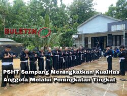 PSHT Sampang Meningkatkan Kualitas Anggota Melalui Peningkatan Tingkat