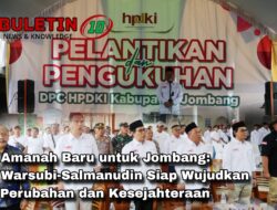 Amanah Baru untuk Jombang: Warsubi-Salmanudin Siap Wujudkan Perubahan dan Kesejahteraan