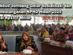 Disdikbud Jombang Gelar Sosialisasi dan Penandatanganan NPHD Hibah 2025 Senilai Rp15,7 Miliar