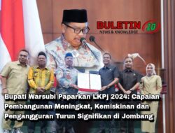 Bupati Warsubi Paparkan LKPj 2024: Capaian Pembangunan Meningkat, Kemiskinan dan Pengangguran Turun Signifikan di Jombang