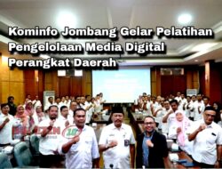 Kominfo Jombang Gelar Pelatihan Pengelolaan Media Digital Perangkat Daerah