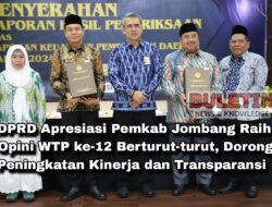 DPRD Apresiasi Pemkab Jombang Raih Opini WTP ke-12 Berturut-turut, Dorong Peningkatan Kinerja dan Transparansi