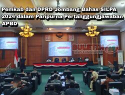 Pemkab dan DPRD Jombang Bahas SILPA 2024 dalam Paripurna Pertanggungjawaban APBD