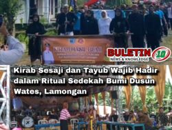 Kirab Sesaji dan Tayub Wajib Hadir dalam Ritual Sedekah Bumi Dusun Wates, Lamongan