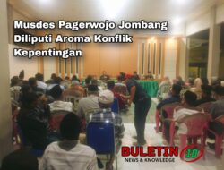 Musdes Pagerwojo Jombang Diliputi Aroma Konflik Kepentingan