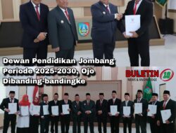 Dewan Pendidikan Jombang Periode 2025-2030, Ojo Dibanding-bandingke