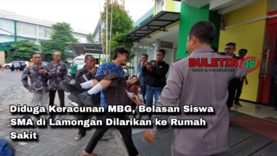 Diduga Keracunan MBG, Belasan Siswa SMA di Lamongan Dilarikan ke Rumah Sakit