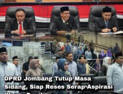 DPRD Jombang Tutup Masa Sidang, Siap Reses Serap Aspirasi Warga Dapil