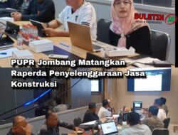 PUPR Jombang Matangkan Raperda Penyelenggaraan Jasa Konstruksi