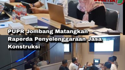 PUPR Jombang Matangkan Raperda Penyelenggaraan Jasa Konstruksi