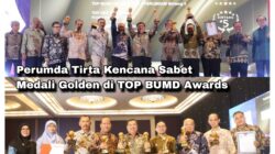 Perumda Tirta Kencana Sabet Medali Golden di TOP BUMD Awards