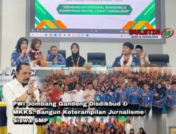PWI Jombang Gandeng Disdikbud & MKKS: Bangun Keterampilan Jurnalisme Siswa SMP