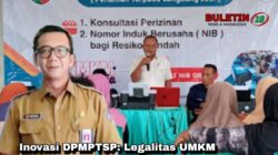 Inovasi DPMPTSP: Legalitas UMKM Cepat 1 Hari Langsung di CFD Jombang