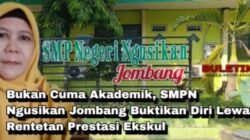 Bukan Cuma Akademik, SMPN Ngusikan Jombang Buktikan Diri Lewat Rentetan Prestasi Ekskul