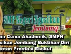 Bukan Cuma Akademik, SMPN Ngusikan Jombang Buktikan Diri Lewat Rentetan Prestasi Ekskul