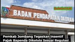 Pemkab Jombang Tegaskan Insentif Pajak Bapenda Dikelola Sesuai Regulasi dan Konstitusional