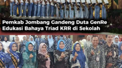 Pemkab Jombang Gandeng Duta GenRe Edukasi Bahaya Triad KRR di Sekolah