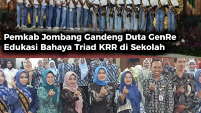 Pemkab Jombang Gandeng Duta GenRe Edukasi Bahaya Triad KRR di Sekolah