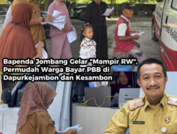 Bapenda Jombang Gelar “Mampir RW”, Permudah Warga Bayar PBB di Dapurkejambon dan Kesambon