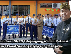 Komitmen SMPN 1 Mojoagung Wadahi Potensi Siswa Lewat Semangat Move to Change