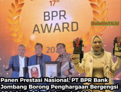Panen Prestasi Nasional, PT BPR Bank Jombang Borong Penghargaan Bergengsi GRC dan Infobank Awards 2026